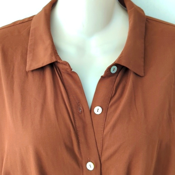 L*SPACE Aura Mini Shirt Dress M - Picture 9 of 16